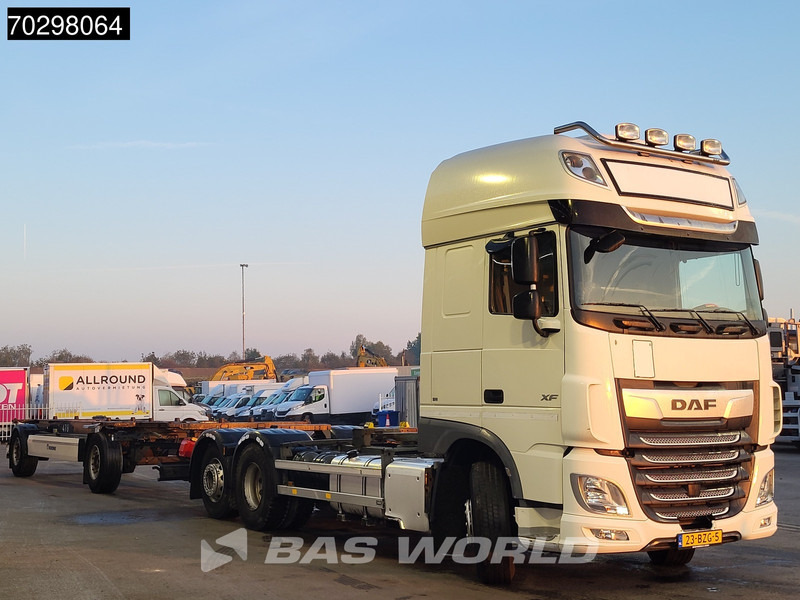 DAF XF 450 XF 6X2 NL-Truck Combi Retarder 2xTanks Lift-axle Standairco ACC Euro 6 - Контейнеровоз/ Змінний кузов вантажівка: фото 3 DAF XF 450 XF 6X2 NL-Truck Combi Retarder 2xTanks Lift-axle Standairco ACC Euro 6 - Контейнеровоз/ Змінний кузов вантажівка: фото 3