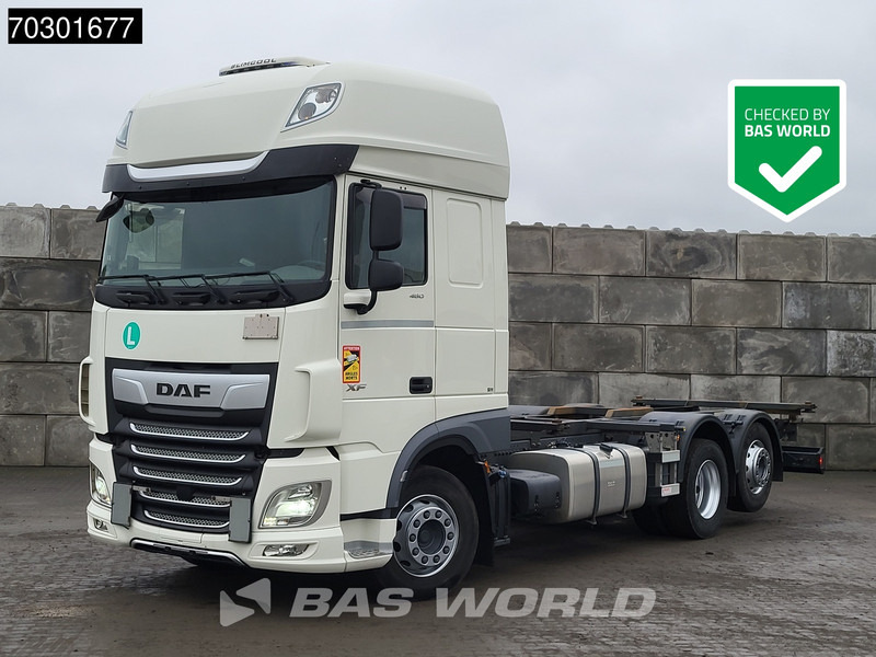 DAF XF 480 6X2 FAN Lift + Steering Axle Retarder Full Air - Контейнеровоз/ Змінний кузов вантажівка: фото 1 DAF XF 480 6X2 FAN Lift + Steering Axle Retarder Full Air - Контейнеровоз/ Змінний кузов вантажівка: фото 1