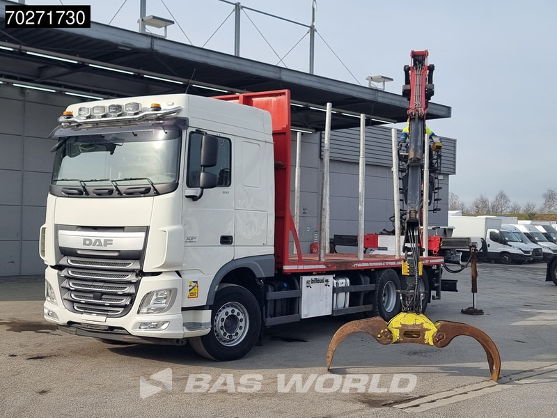 DAF XF 510 6X4 Jonsered Z-Crane SC ACC Retarder Euro 6 - Лісовоз, Вантажівка з маніпулятором: фото 5 DAF XF 510 6X4 Jonsered Z-Crane SC ACC Retarder Euro 6 - Лісовоз, Вантажівка з маніпулятором: фото 5