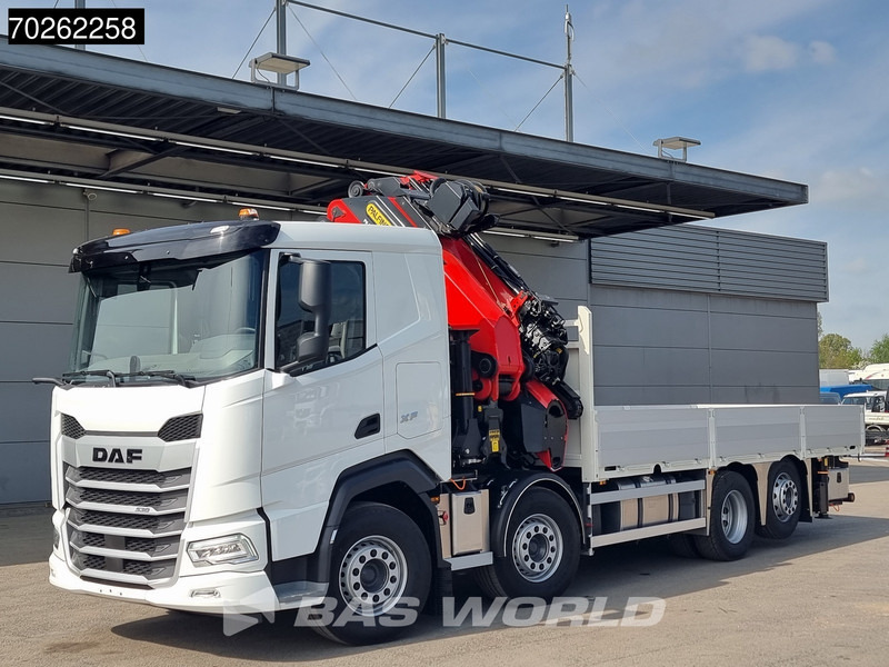 DAF XF 530 8X2 NEW Palfinger PK580 TEC Kran Crane Fly-Jib Winch Lift+Lenkasche Retarder - Бортова вантажівка/ Платформа, Вантажівка з маніпулятором: фото 1 DAF XF 530 8X2 NEW Palfinger PK580 TEC Kran Crane Fly-Jib Winch Lift+Lenkasche Retarder - Бортова вантажівка/ Платформа, Вантажівка з маніпулятором: фото 1