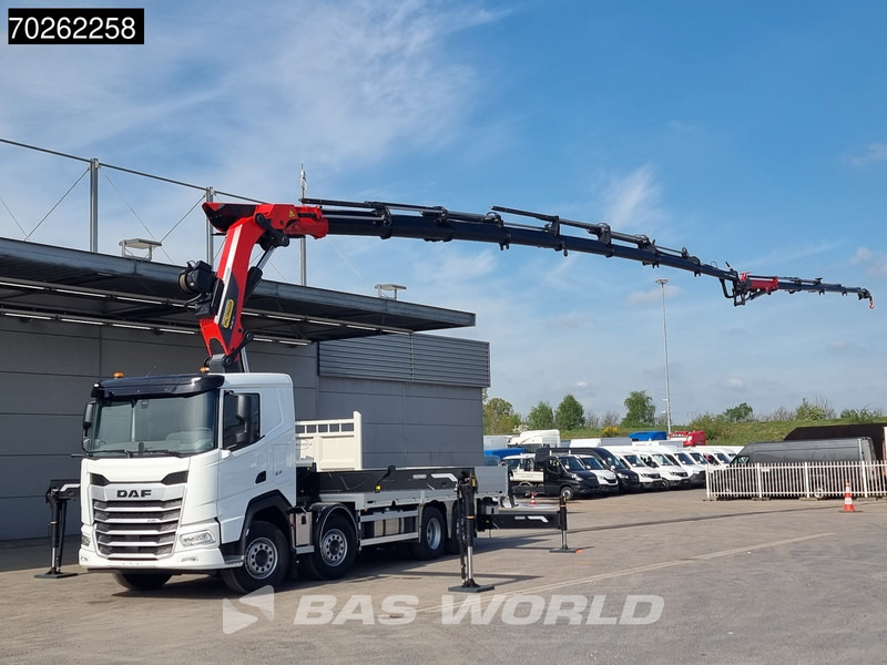 DAF XF 530 8X2 NEW Palfinger PK580 TEC Kran Crane Fly-Jib Winch Lift+Lenkasche Retarder - Бортова вантажівка/ Платформа, Вантажівка з маніпулятором: фото 2 DAF XF 530 8X2 NEW Palfinger PK580 TEC Kran Crane Fly-Jib Winch Lift+Lenkasche Retarder - Бортова вантажівка/ Платформа, Вантажівка з маніпулятором: фото 2