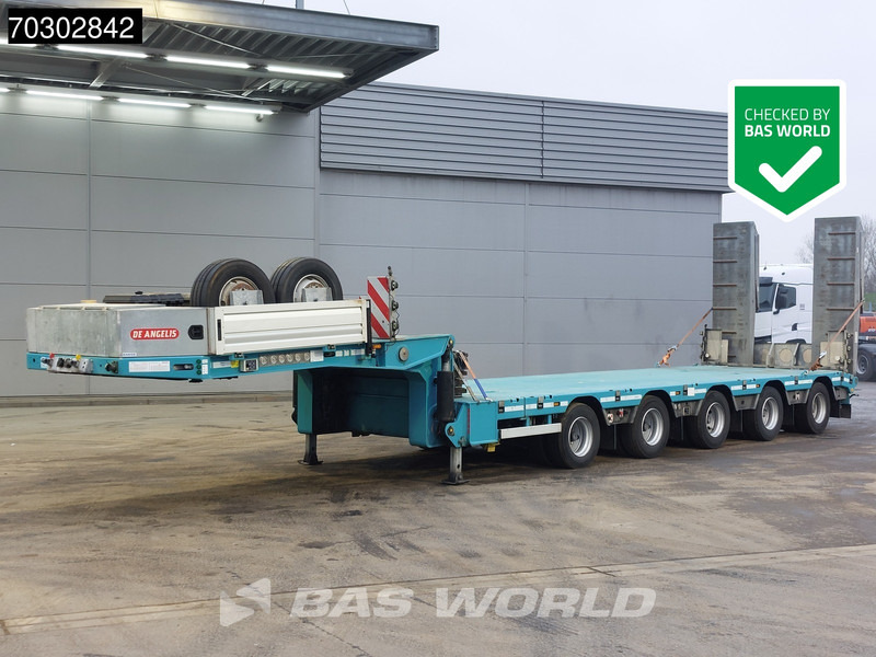De Angelis D4S005 Extendable650cm 5xSteeringaxle Hydraulic Neck Ramps - Низькорамна платформа напівпричіп: фото 1 De Angelis D4S005 Extendable650cm 5xSteeringaxle Hydraulic Neck Ramps - Низькорамна платформа напівпричіп: фото 1