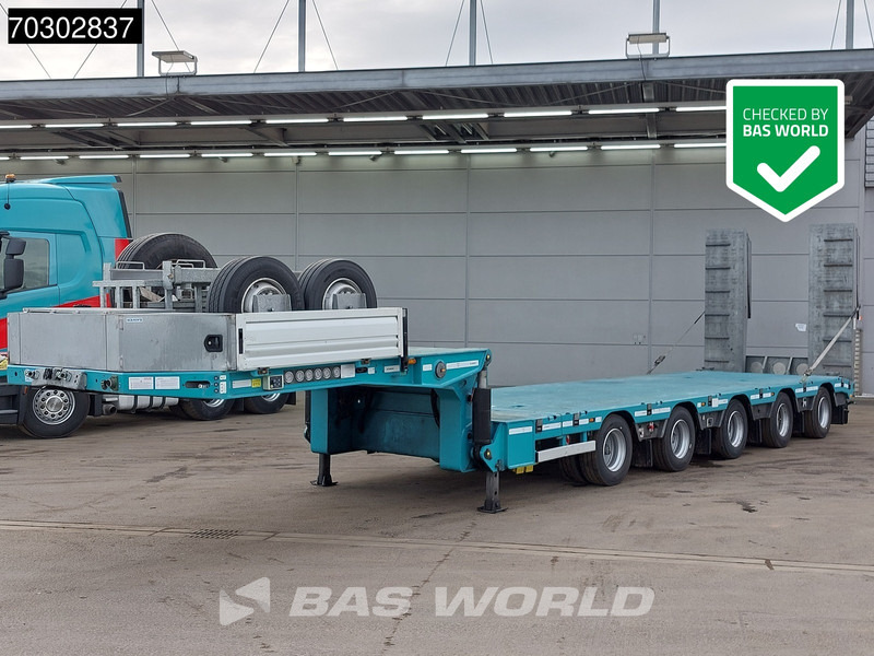 De Angelis D4S005 Extendable650cm 5xSteeringaxle Hydraulic Neck Ramps - Низькорамна платформа напівпричіп: фото 1 De Angelis D4S005 Extendable650cm 5xSteeringaxle Hydraulic Neck Ramps - Низькорамна платформа напівпричіп: фото 1