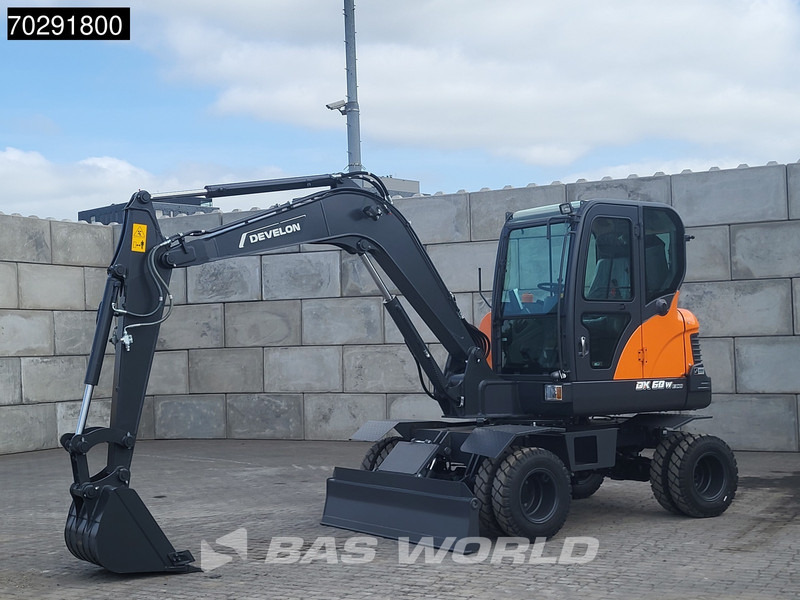 Develon DX60 WN ECO-1 A/C - Колісний екскаватор: фото 2 Develon DX60 WN ECO-1 A/C - Колісний екскаватор: фото 2
