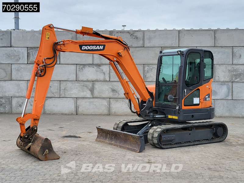 Doosan DX63-3 3 BUCKETS - A/C - Міні-екскаватор: фото 3 Doosan DX63-3 3 BUCKETS - A/C - Міні-екскаватор: фото 3