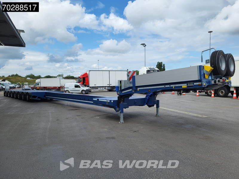 Faymonville F-S47-2GXX More axles 2x extendable 31.7m Hydraulic Steering 114.000kg Galvanised Remote Automatic greasing - Низькорамна платформа напівпричіп: фото 3 Faymonville F-S47-2GXX More axles 2x extendable 31.7m Hydraulic Steering 114.000kg Galvanised Remote Automatic greasing - Низькорамна платформа напівпричіп: фото 3