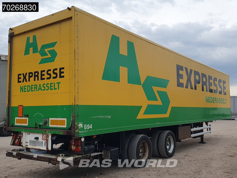 Floor FL0-12-20K1 2 axles Lenkachse Ladebordwand Hardholze Boden - Закритий кузов напівпричіп: фото 5 Floor FL0-12-20K1 2 axles Lenkachse Ladebordwand Hardholze Boden - Закритий кузов напівпричіп: фото 5