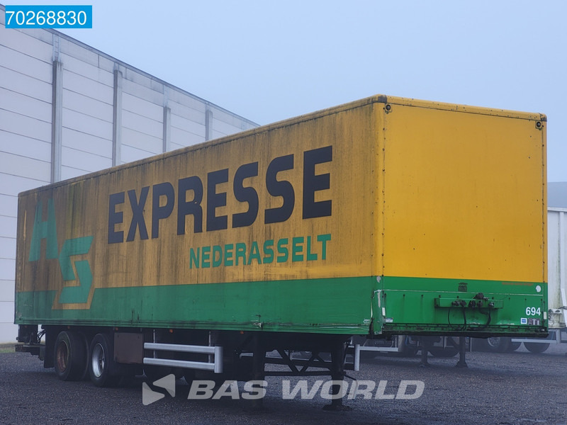 Floor FL0-12-20K1 2 axles Lenkachse Ladebordwand Hardholze Boden - Закритий кузов напівпричіп: фото 3 Floor FL0-12-20K1 2 axles Lenkachse Ladebordwand Hardholze Boden - Закритий кузов напівпричіп: фото 3