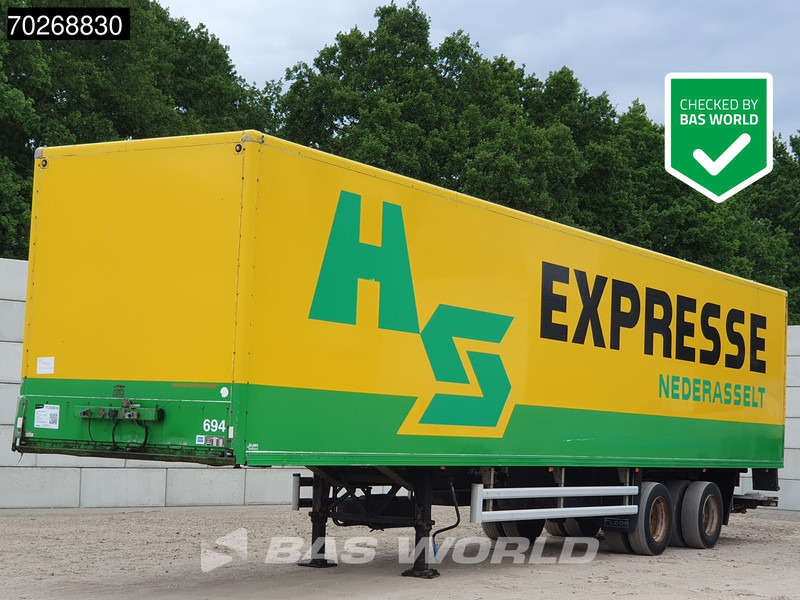 Floor FL0-12-20K1 2 axles Lenkachse Ladebordwand Hardholze Boden - Закритий кузов напівпричіп: фото 1 Floor FL0-12-20K1 2 axles Lenkachse Ladebordwand Hardholze Boden - Закритий кузов напівпричіп: фото 1