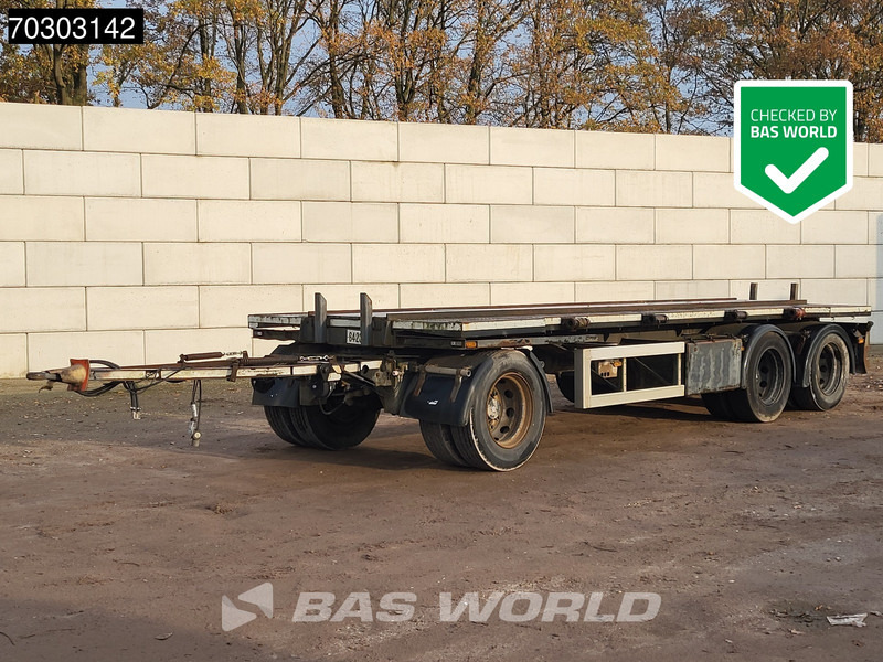 GS Meppel AC-2800 N 3 axles Lift + Steering Axle 20ft - Причіп мультиліфт/ Бункеровоз: фото 1 GS Meppel AC-2800 N 3 axles Lift + Steering Axle 20ft - Причіп мультиліфт/ Бункеровоз: фото 1