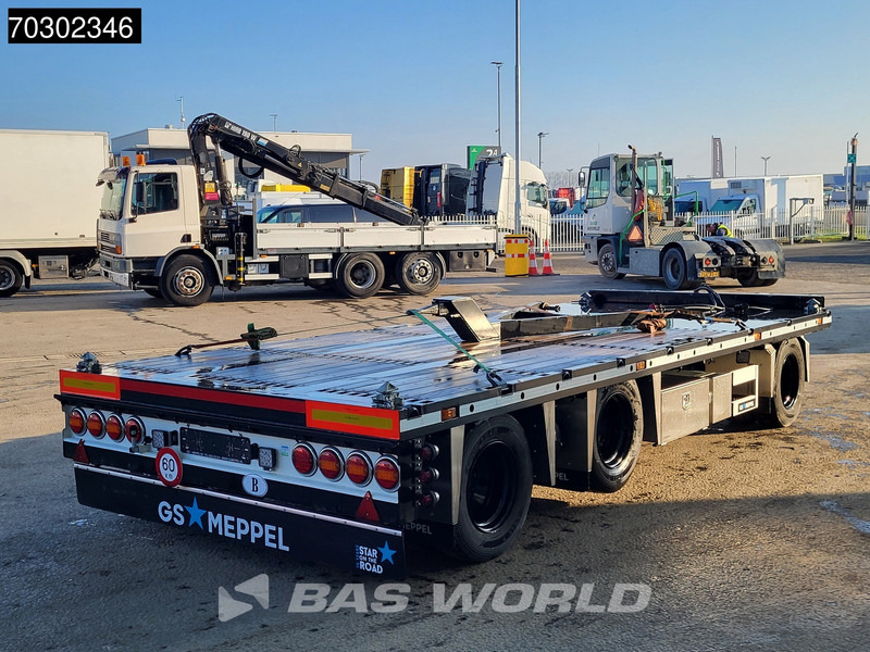 GS Meppel AV-2800L NEW / UNUSED Twistlocks Lifting Axle - Бортовий причіп/ Платформа: фото 3 GS Meppel AV-2800L NEW / UNUSED Twistlocks Lifting Axle - Бортовий причіп/ Платформа: фото 3