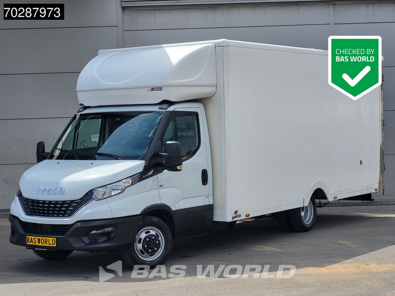 Iveco 35C14 Automaat Luchtvering 530cm lang! Verkoopwagen Bakwagen Airco Cruise Camera Euro6 Meubelbak Plancher Foodtruck Paardenwagen 30m3 - Фургон з закритим кузовом: фото 1 Iveco 35C14 Automaat Luchtvering 530cm lang! Verkoopwagen Bakwagen Airco Cruise Camera Euro6 Meubelbak Plancher Foodtruck Paardenwagen 30m3 - Фургон з закритим кузовом: фото 1