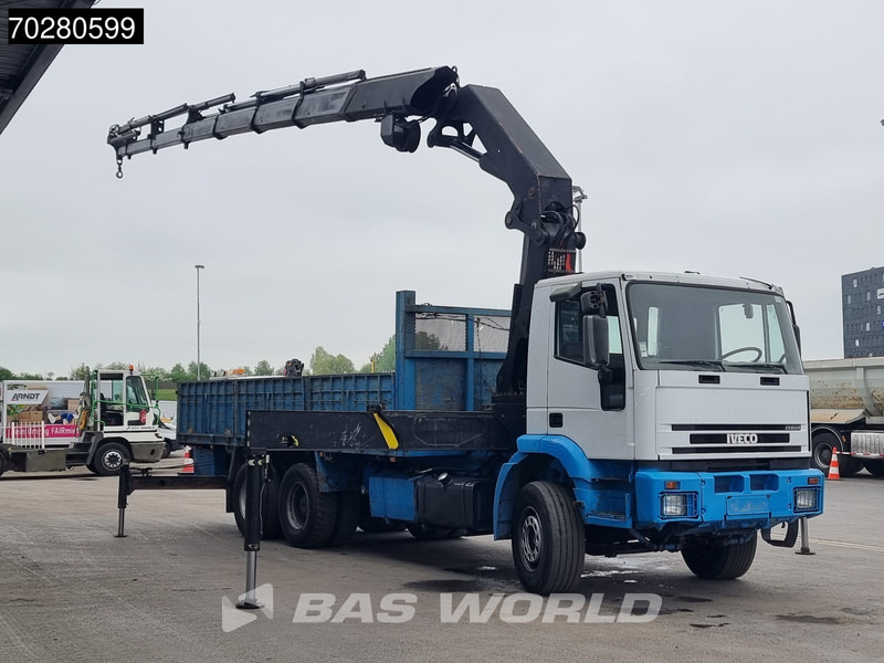Iveco EuroTrakker 310 6X4 Palfinger PK36002 Kran Crane Manual Big-Axle Euro 3 - Бортова вантажівка/ Платформа, Вантажівка з маніпулятором: фото 2 Iveco EuroTrakker 310 6X4 Palfinger PK36002 Kran Crane Manual Big-Axle Euro 3 - Бортова вантажівка/ Платформа, Вантажівка з маніпулятором: фото 2