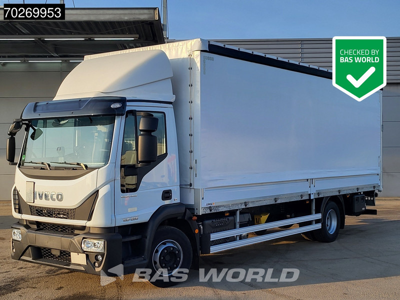 Iveco Eurocargo 140E280 4X2 LOW Mileage! 14tonner Ladebordwand ACC Euro 6 - Тентована вантажівка: фото 1 Iveco Eurocargo 140E280 4X2 LOW Mileage! 14tonner Ladebordwand ACC Euro 6 - Тентована вантажівка: фото 1