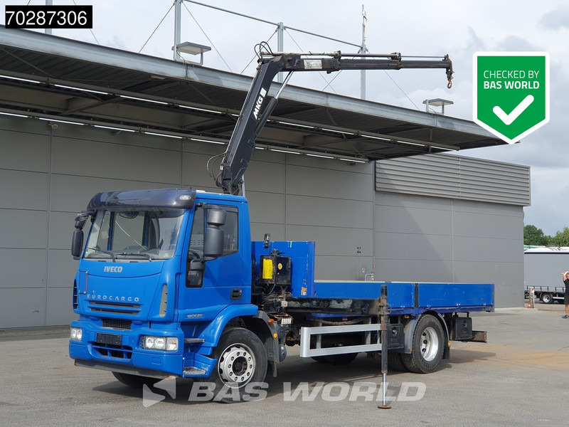 Iveco Eurocargo 180E250 4X2 18tonner MKG-HLK66 Crane Kran Manual Euro 5 - Бортова вантажівка/ Платформа, Вантажівка з маніпулятором: фото 1 Iveco Eurocargo 180E250 4X2 18tonner MKG-HLK66 Crane Kran Manual Euro 5 - Бортова вантажівка/ Платформа, Вантажівка з маніпулятором: фото 1