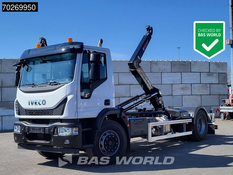 Iveco Eurocargo 180E320 4X2 NEW! 14tons Hiab Multilift ULT14S51 ACC Euro 6 - Гаковий мультиліфт вантажівка: фото 1 Iveco Eurocargo 180E320 4X2 NEW! 14tons Hiab Multilift ULT14S51 ACC Euro 6 - Гаковий мультиліфт вантажівка: фото 1