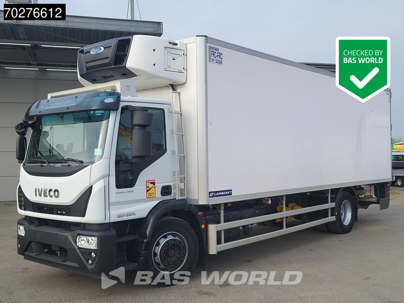 Iveco Eurocargo 190EL280 4X2 ATP Valid - 19tonner Carrier 1150 MT cooler Ladebordwand FRC Euro 6 - Рефрижератор вантажівка: фото 1 Iveco Eurocargo 190EL280 4X2 ATP Valid - 19tonner Carrier 1150 MT cooler Ladebordwand FRC Euro 6 - Рефрижератор вантажівка: фото 1