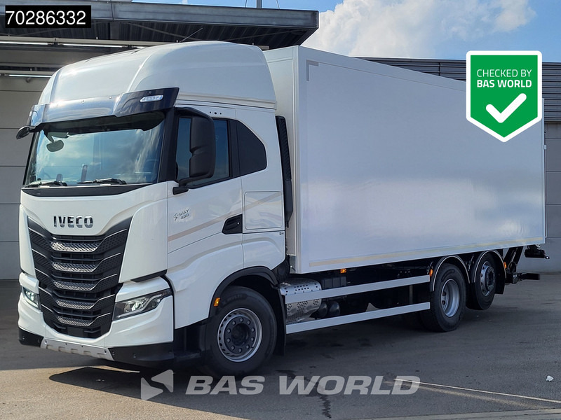 Iveco S-Way 490 6X2 NEW! 2000kg Ladebordwand Retarder Lift+Steering-Axle Navi LED - Вантажівка з закритим кузовом: фото 1 Iveco S-Way 490 6X2 NEW! 2000kg Ladebordwand Retarder Lift+Steering-Axle Navi LED - Вантажівка з закритим кузовом: фото 1