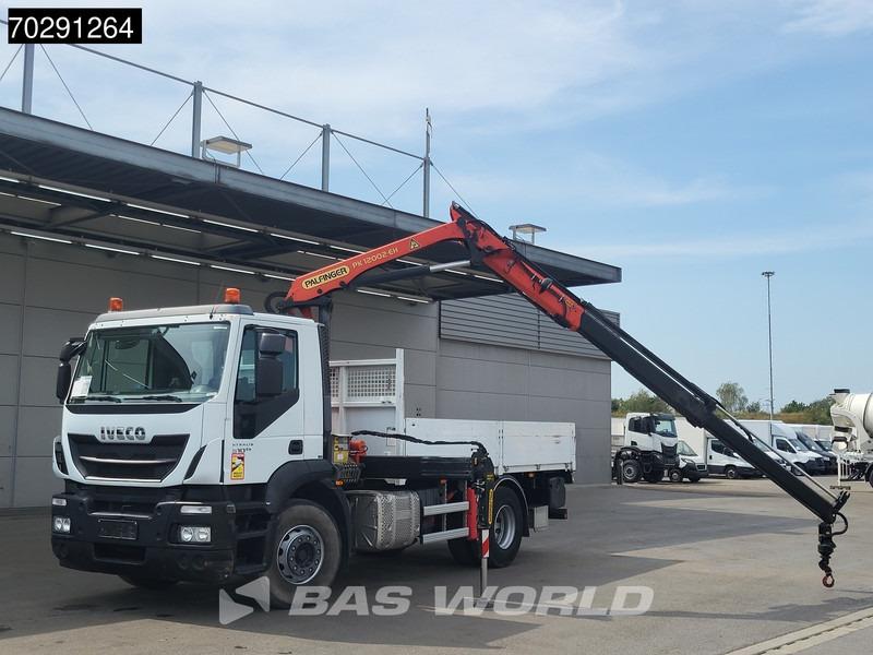 Iveco Stralis 310 4X2 Palfinger PK12002 EH Kran Crane Rotator Automatic Full Steel Euro 6 - Бортова вантажівка/ Платформа, Вантажівка з маніпулятором: фото 5 Iveco Stralis 310 4X2 Palfinger PK12002 EH Kran Crane Rotator Automatic Full Steel Euro 6 - Бортова вантажівка/ Платформа, Вантажівка з маніпулятором: фото 5