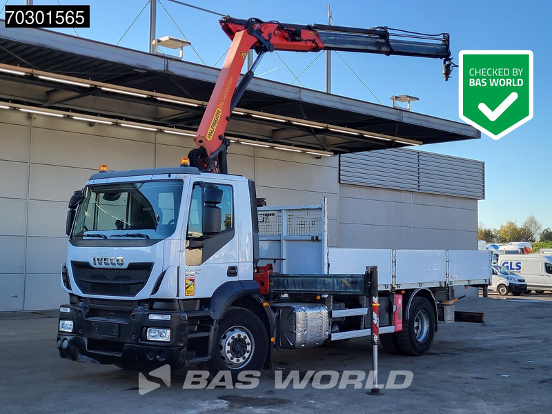 Iveco Stralis 310 4X2 Palfinger PK14002 EH Kran Crane Steel suspension Euro 6 - Бортова вантажівка/ Платформа, Вантажівка з маніпулятором: фото 1 Iveco Stralis 310 4X2 Palfinger PK14002 EH Kran Crane Steel suspension Euro 6 - Бортова вантажівка/ Платформа, Вантажівка з маніпулятором: фото 1