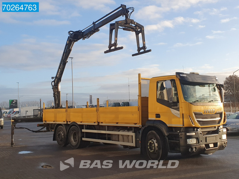 Iveco Stralis 310 6X2 RHD! Atlas 135.2VE-A11 Crane Lift-Lenkachse ACC Euro 6 - Бортова вантажівка/ Платформа, Вантажівка з маніпулятором: фото 3 Iveco Stralis 310 6X2 RHD! Atlas 135.2VE-A11 Crane Lift-Lenkachse ACC Euro 6 - Бортова вантажівка/ Платформа, Вантажівка з маніпулятором: фото 3