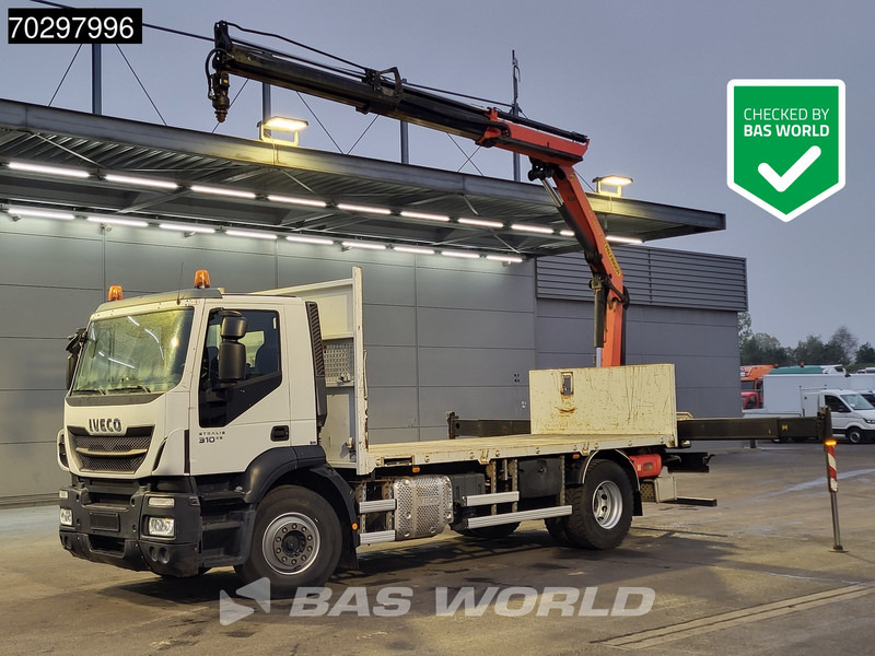Iveco Stralis 310 Stralis 4X2 Palfinger PK 14002-EH Crane Steelsuspension Automatic Euro 6 - Бортова вантажівка/ Платформа, Вантажівка з маніпулятором: фото 1 Iveco Stralis 310 Stralis 4X2 Palfinger PK 14002-EH Crane Steelsuspension Automatic Euro 6 - Бортова вантажівка/ Платформа, Вантажівка з маніпулятором: фото 1