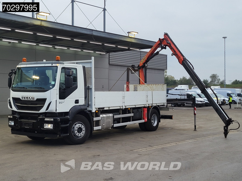 Iveco Stralis 310 Stralis 4X2 Palfinger PK12002 Crane Kran rotator Steelsuspension Automatic Euro 6 - Бортова вантажівка/ Платформа, Вантажівка з маніпулятором: фото 5 Iveco Stralis 310 Stralis 4X2 Palfinger PK12002 Crane Kran rotator Steelsuspension Automatic Euro 6 - Бортова вантажівка/ Платформа, Вантажівка з маніпулятором: фото 5