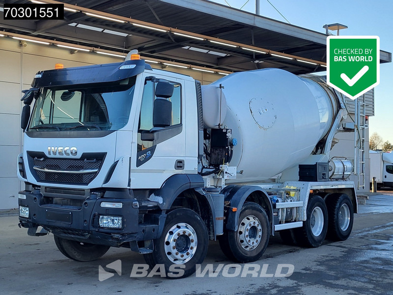 Iveco Stralis 400 8X4 9m3 Stetter mixer Steelsuspension Big-Axle Automatic Euro 6 - Автобетонозмішувач: фото 1 Iveco Stralis 400 8X4 9m3 Stetter mixer Steelsuspension Big-Axle Automatic Euro 6 - Автобетонозмішувач: фото 1