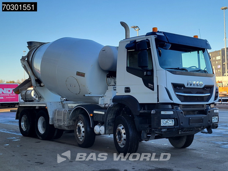 Iveco Stralis 400 8X4 9m3 Stetter mixer Steelsuspension Big-Axle Automatic Euro 6 - Автобетонозмішувач: фото 3 Iveco Stralis 400 8X4 9m3 Stetter mixer Steelsuspension Big-Axle Automatic Euro 6 - Автобетонозмішувач: фото 3