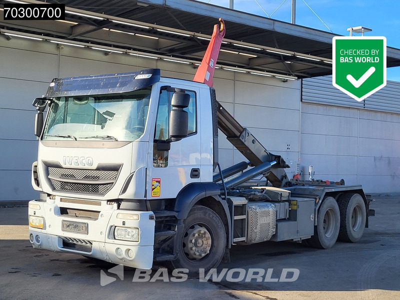 Iveco Stralis 460 Stralis 6X2 20 tons Dalby XHM3C20K Containersystem Lift-Axle Manual Euro 6 - Гаковий мультиліфт вантажівка: фото 1 Iveco Stralis 460 Stralis 6X2 20 tons Dalby XHM3C20K Containersystem Lift-Axle Manual Euro 6 - Гаковий мультиліфт вантажівка: фото 1