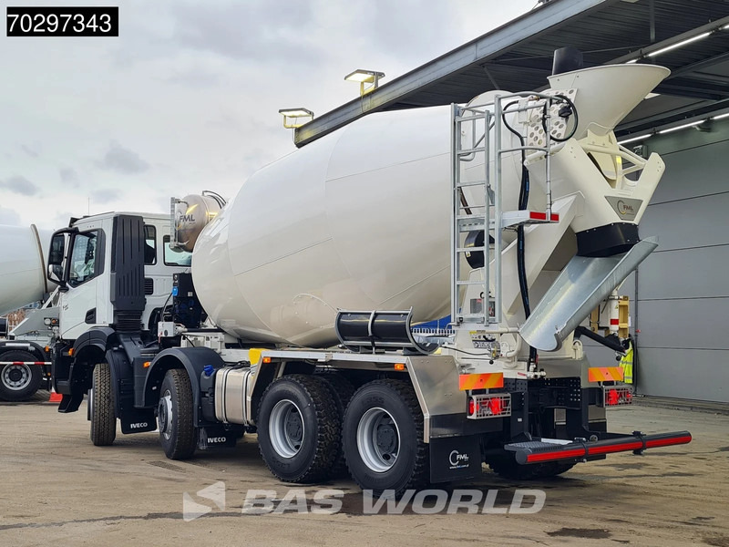 Iveco T-WAY 410 8X4 NEW! 10M3 FML Mixer Full Steel Suspension Automatic Euro 6 - Автобетонозмішувач: фото 2 Iveco T-WAY 410 8X4 NEW! 10M3 FML Mixer Full Steel Suspension Automatic Euro 6 - Автобетонозмішувач: фото 2