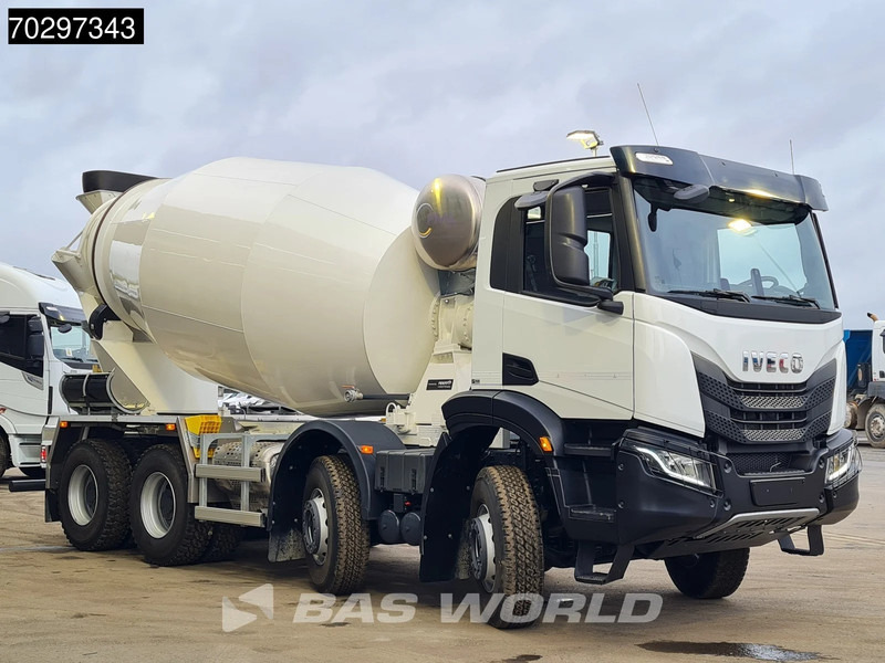 Iveco T-WAY 410 8X4 NEW! 10M3 FML Mixer Full Steel Suspension Automatic Euro 6 - Автобетонозмішувач: фото 3 Iveco T-WAY 410 8X4 NEW! 10M3 FML Mixer Full Steel Suspension Automatic Euro 6 - Автобетонозмішувач: фото 3
