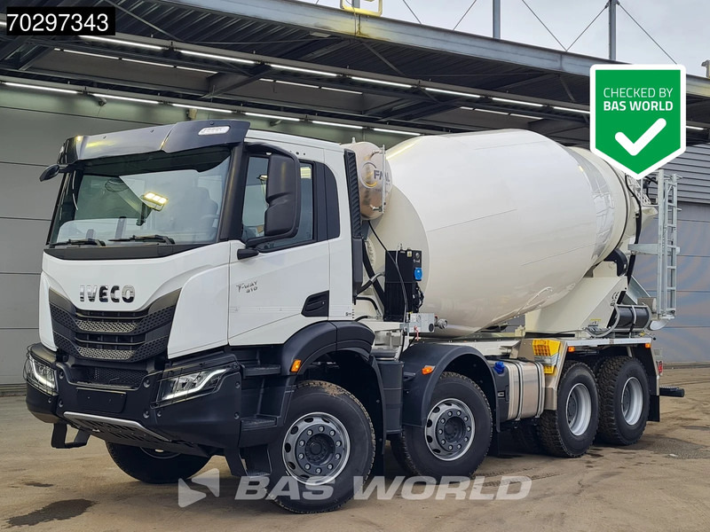 Iveco T-WAY 410 8X4 NEW! 10M3 FML Mixer Full Steel Suspension Automatic Euro 6 - Автобетонозмішувач: фото 1 Iveco T-WAY 410 8X4 NEW! 10M3 FML Mixer Full Steel Suspension Automatic Euro 6 - Автобетонозмішувач: фото 1