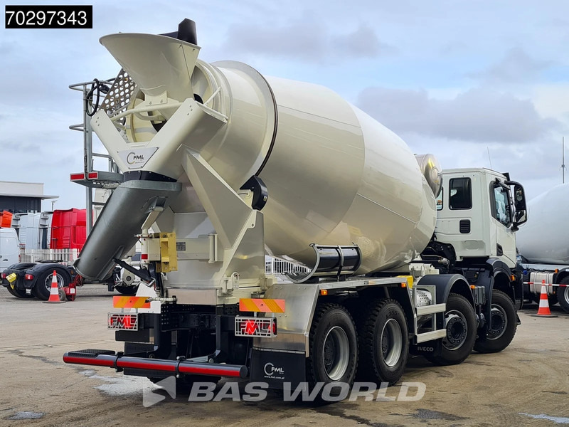 Iveco T-WAY 410 8X4 NEW! 10M3 FML Mixer Full Steel Suspension Automatic Euro 6 - Автобетонозмішувач: фото 5 Iveco T-WAY 410 8X4 NEW! 10M3 FML Mixer Full Steel Suspension Automatic Euro 6 - Автобетонозмішувач: фото 5