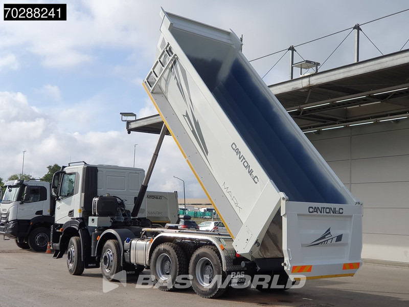 Iveco T-Way 450 8X4 NEW! 20m3 Cantoni tipper Steelsuspension Big-Axle Automatic Euro 6 - Самоскид вантажівка: фото 2 Iveco T-Way 450 8X4 NEW! 20m3 Cantoni tipper Steelsuspension Big-Axle Automatic Euro 6 - Самоскид вантажівка: фото 2