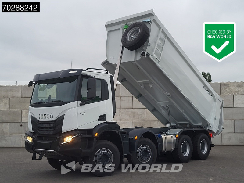 Iveco T-Way 450 8X4 New! 20m3 Cantoni & C. Tipper Steelsuspension Big-Axle Automatic Euro 6 - Самоскид вантажівка: фото 1 Iveco T-Way 450 8X4 New! 20m3 Cantoni & C. Tipper Steelsuspension Big-Axle Automatic Euro 6 - Самоскид вантажівка: фото 1