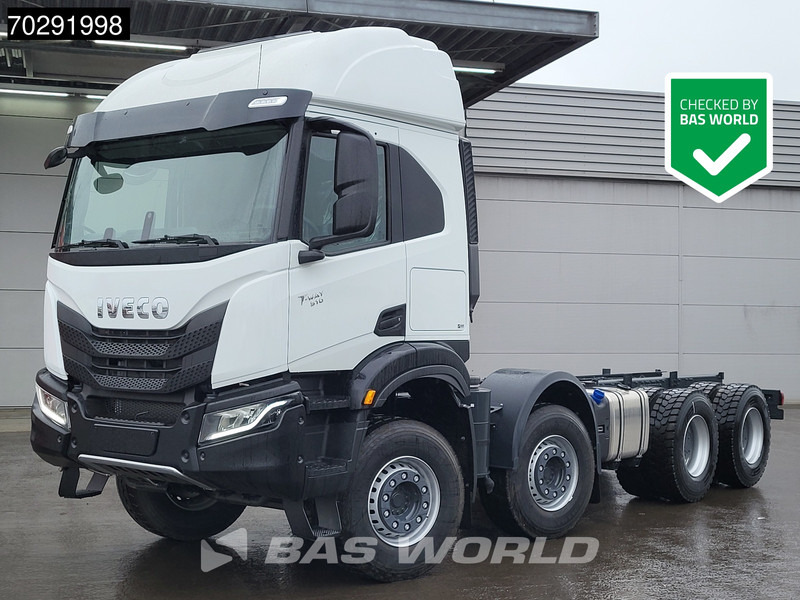 Iveco T-Way 510 8X4 NEW! Retarder Steelsuspension Big-Axle LED Euro 6 - Вантажівка шасі: фото 1 Iveco T-Way 510 8X4 NEW! Retarder Steelsuspension Big-Axle LED Euro 6 - Вантажівка шасі: фото 1