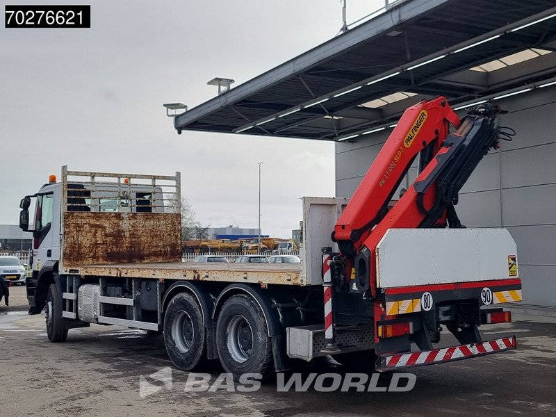 Бортова вантажівка/ Платформа, Вантажівка з маніпулятором Iveco Trakker 360 6X4 Palfinger PK17.001 SLD Remote Steelsuspension Big-Axle: фото 13