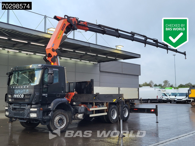 Iveco Trakker 360 6X4 Palfinger PK44002 Crane 8x Extensions Full Steel Big-Axle Manual Euro 5 - Бортова вантажівка/ Платформа, Вантажівка з маніпулятором: фото 1 Iveco Trakker 360 6X4 Palfinger PK44002 Crane 8x Extensions Full Steel Big-Axle Manual Euro 5 - Бортова вантажівка/ Платформа, Вантажівка з маніпулятором: фото 1