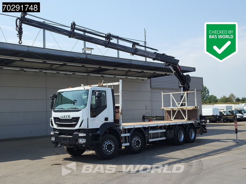 Iveco Trakker 410 8X4 HIAB 211 EP-4 HIDUO Crane Steelsuspension Euro 6 - Бортова вантажівка/ Платформа, Вантажівка з маніпулятором: фото 1 Iveco Trakker 410 8X4 HIAB 211 EP-4 HIDUO Crane Steelsuspension Euro 6 - Бортова вантажівка/ Платформа, Вантажівка з маніпулятором: фото 1