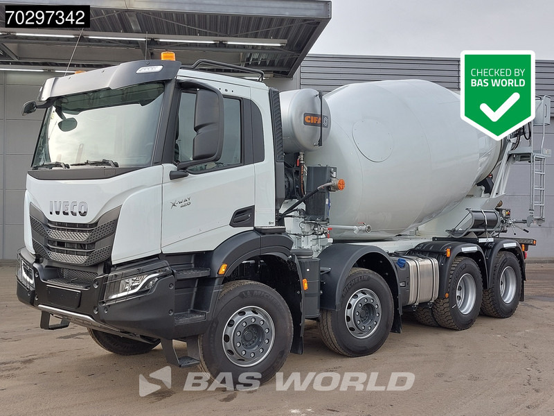 Iveco X-Way 420 8X4 NEW! 10M3 CIFA Mixer Full Steel Suspension Euro 6 - Автобетонозмішувач: фото 1 Iveco X-Way 420 8X4 NEW! 10M3 CIFA Mixer Full Steel Suspension Euro 6 - Автобетонозмішувач: фото 1