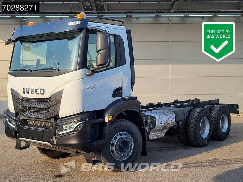 Iveco X-Way 460 6X4 New! Retarder Steelsuspension Big-Axle Navi Euro 6 - Вантажівка шасі: фото 1 Iveco X-Way 460 6X4 New! Retarder Steelsuspension Big-Axle Navi Euro 6 - Вантажівка шасі: фото 1