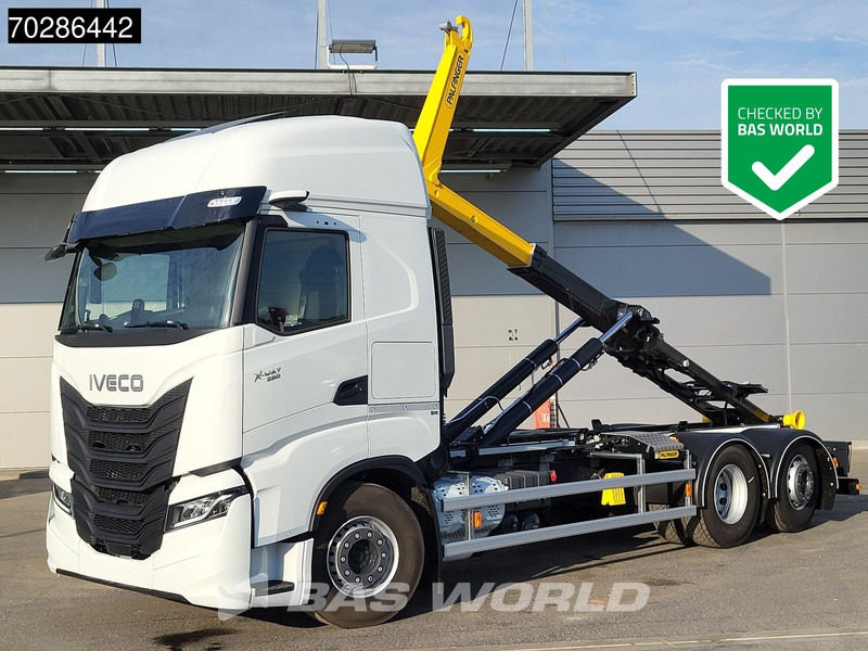 Iveco X-Way 580 6X2 NEW Palfinger PHT20SLD5 Hooklift Lift+steering Axle Automatic Navi ACC LED - Гаковий мультиліфт вантажівка: фото 1 Iveco X-Way 580 6X2 NEW Palfinger PHT20SLD5 Hooklift Lift+steering Axle Automatic Navi ACC LED - Гаковий мультиліфт вантажівка: фото 1