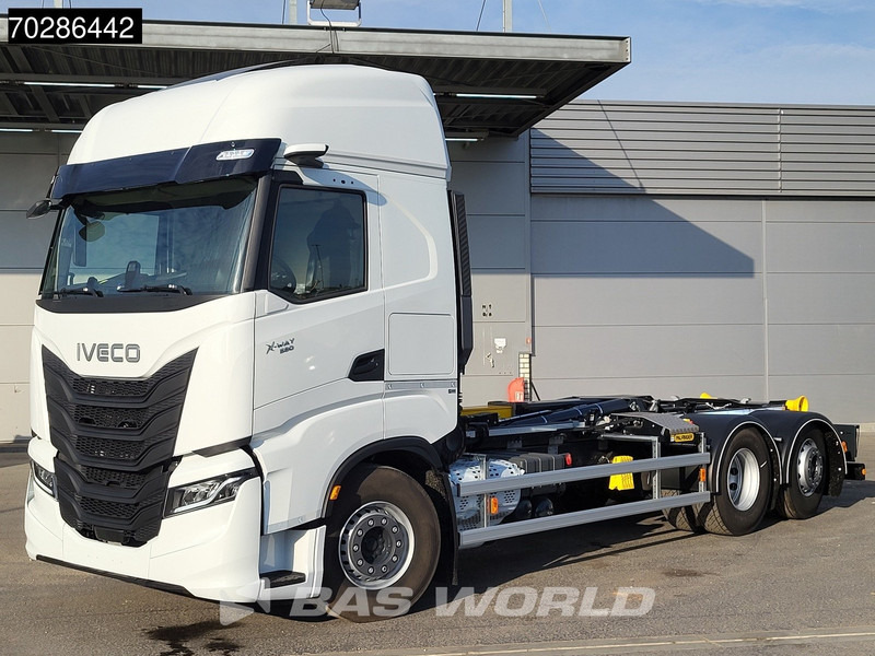 Iveco X-Way 580 6X2 NEW Palfinger PHT20SLD5 Hooklift Lift+steering Axle Automatic Navi ACC LED - Гаковий мультиліфт вантажівка: фото 5 Iveco X-Way 580 6X2 NEW Palfinger PHT20SLD5 Hooklift Lift+steering Axle Automatic Navi ACC LED - Гаковий мультиліфт вантажівка: фото 5