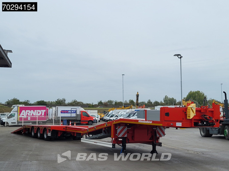 Kässbohrer Hydraulic Bed 450cm Extendable, Lift+Steering Axle - Низькорамна платформа напівпричіп: фото 3 Kässbohrer Hydraulic Bed 450cm Extendable, Lift+Steering Axle - Низькорамна платформа напівпричіп: фото 3