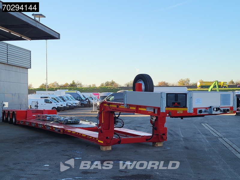 Kässbohrer LB3E 4 axles Extenable 540cm Gooseneck 3xSteeringaxle - Низькорамна платформа напівпричіп: фото 5 Kässbohrer LB3E 4 axles Extenable 540cm Gooseneck 3xSteeringaxle - Низькорамна платформа напівпричіп: фото 5