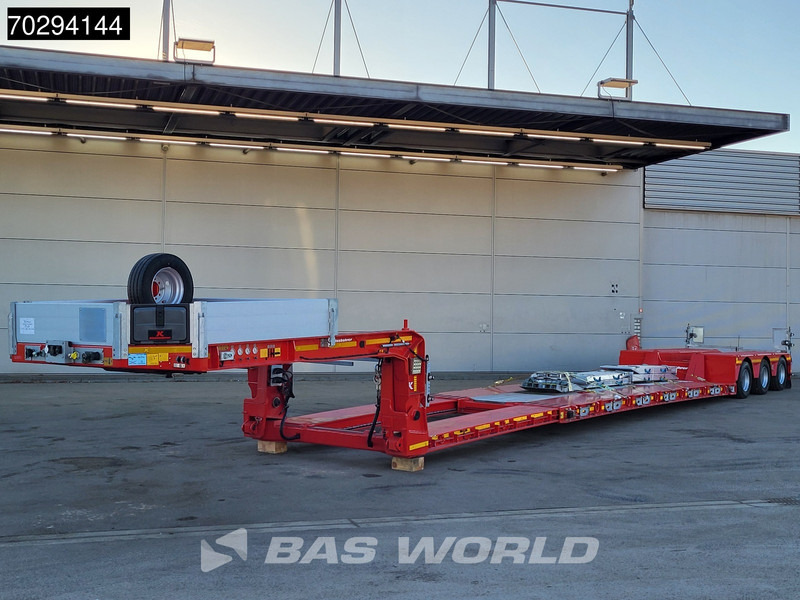 Kässbohrer LB3E 4 axles Extenable 540cm Gooseneck 3xSteeringaxle - Низькорамна платформа напівпричіп: фото 2 Kässbohrer LB3E 4 axles Extenable 540cm Gooseneck 3xSteeringaxle - Низькорамна платформа напівпричіп: фото 2