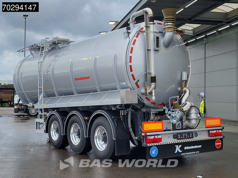 Kässbohrer STB 3 axles Gülle Waste Liftachse - Напівпричіп цистерна: фото 3 Kässbohrer STB 3 axles Gülle Waste Liftachse - Напівпричіп цистерна: фото 3