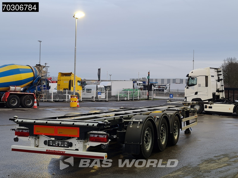 Kässbohrer XD NEW 2x20ft 40ft - Контейнеровоз/ Змінний кузов напівпричіп: фото 5 Kässbohrer XD NEW 2x20ft 40ft - Контейнеровоз/ Змінний кузов напівпричіп: фото 5
