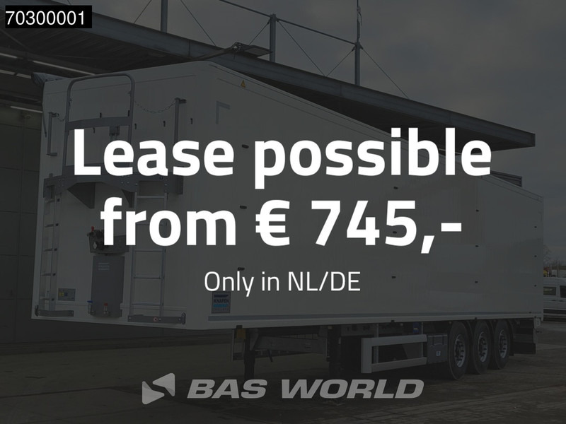 Knapen K100 10MM 92m3 3 axles NEW 92M3 10mm Liftachse - З рухомою підлогою напівпричіп: фото 2 Knapen K100 10MM 92m3 3 axles NEW 92M3 10mm Liftachse - З рухомою підлогою напівпричіп: фото 2